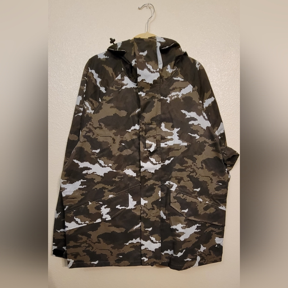 rag & bone Camouflage Jacket - Brown and Black